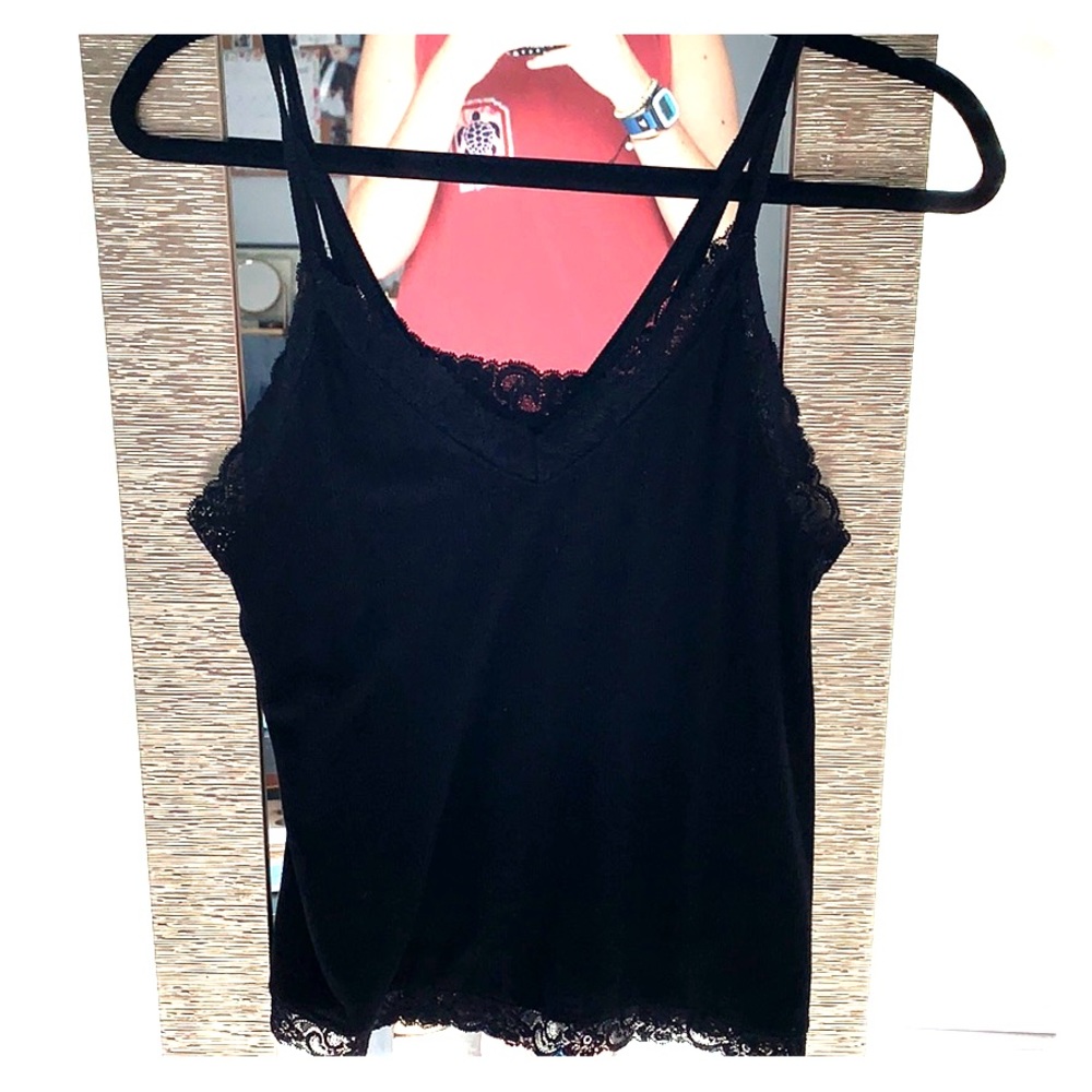 American Eagle Soft & Sexy Ribbed lace tank
